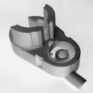 PDPlan Cristal hinge foot (without tubobus) left, chrome *no longer available*