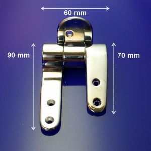 Sphinx 420 and 450 soft-close S8H73001A20 set of 2 hinges chrome