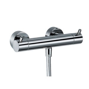 HSK Shower & Co! 1000101 showerset 1.01 round with safety thermostat chrome