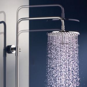 HSK RS 200 1006700 showerset with thermostat for bathtub chrome