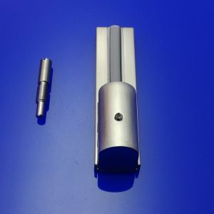 HSK Kienle E87310-2 hinge part wall bracket down, stainless steel-look *no longer available*