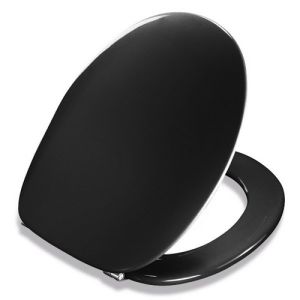 Pressalit 2000 124001-UN3999 toilet seat with cover black