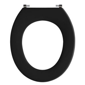 Pressalit Projecta 53111-BY3999 toilet seat without cover black polygiene