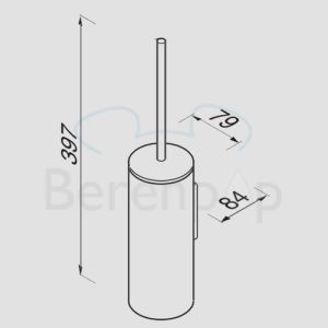 Geesa Wynk 450002115 accessory set (toilet set) chrome