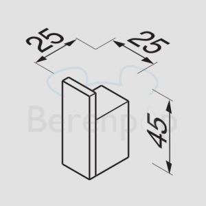 Geesa Modern Art 350002115 accessory set (toilet set) chrome