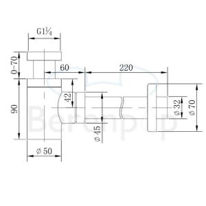 San4U 2503565 One Pack Floor fountain set white ceramic/ chrome