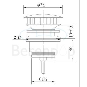 San4U 2504035 One Pack Moon fountain set white ceramic/ chrome