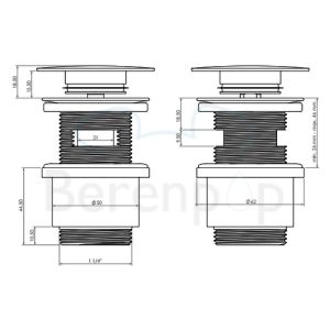 Clou InBe IB0651003 plug chrome