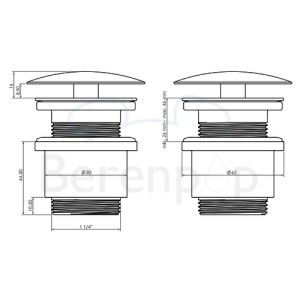 Clou InBe IB0651010 plug chrome