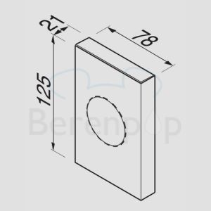 Geesa Hotel 122SB refill hygienic pouches