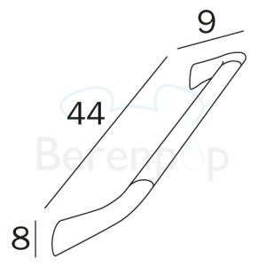 Inda Confort AH995ACR safety support 44cm chrome