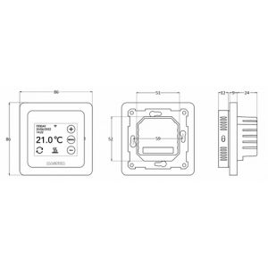 Magnum 825100 Remote Control smart WiFi thermostat