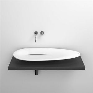 Clou First CL0227011 sink 84x38cm aluite white