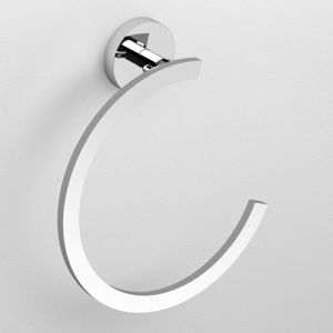 Clou Flat CL0902056 towel ring chrome