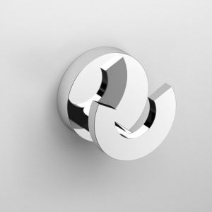 Clou Flat CL0902066 double clothes hook chrome