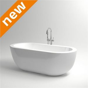Clou InBe IB0540102 freestanding bath 180x85 acrylic white