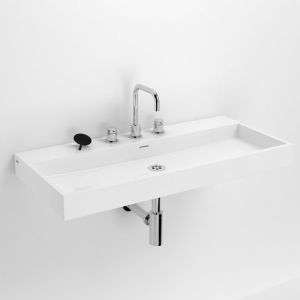 Clou Wash Me CL0226034 sink 90x42cm mineral marble white