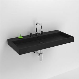 Clou Wash Me CL0230034 sink 90x42cm ceramic matte black