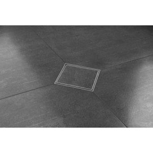 Easy Drain Aqua Plus Quattro Tile AQUA+10X10MSI6T shower drain 10x10cm side spout