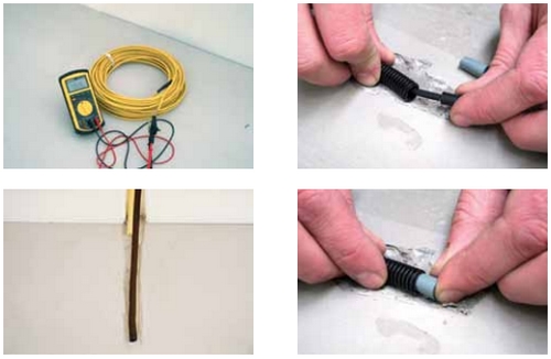 montage1 Magnum Cable vloerverwarming